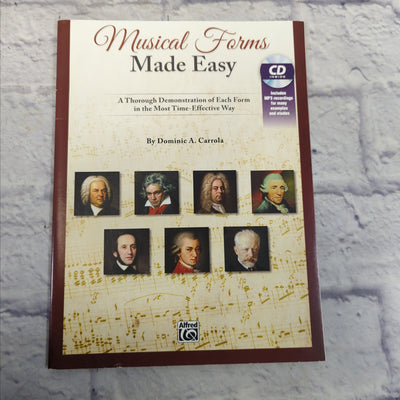 Musical Forms Made Easy - by Dominic Carrola (Paperback)