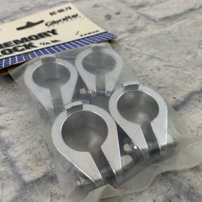 Gibraltar SC-ML78 7/8" Diameter Memory Locks - 4 Pack