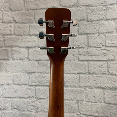 Nashville Guitar Works OM10CE Orchestra Cutaway Acoustic Electric - Natural