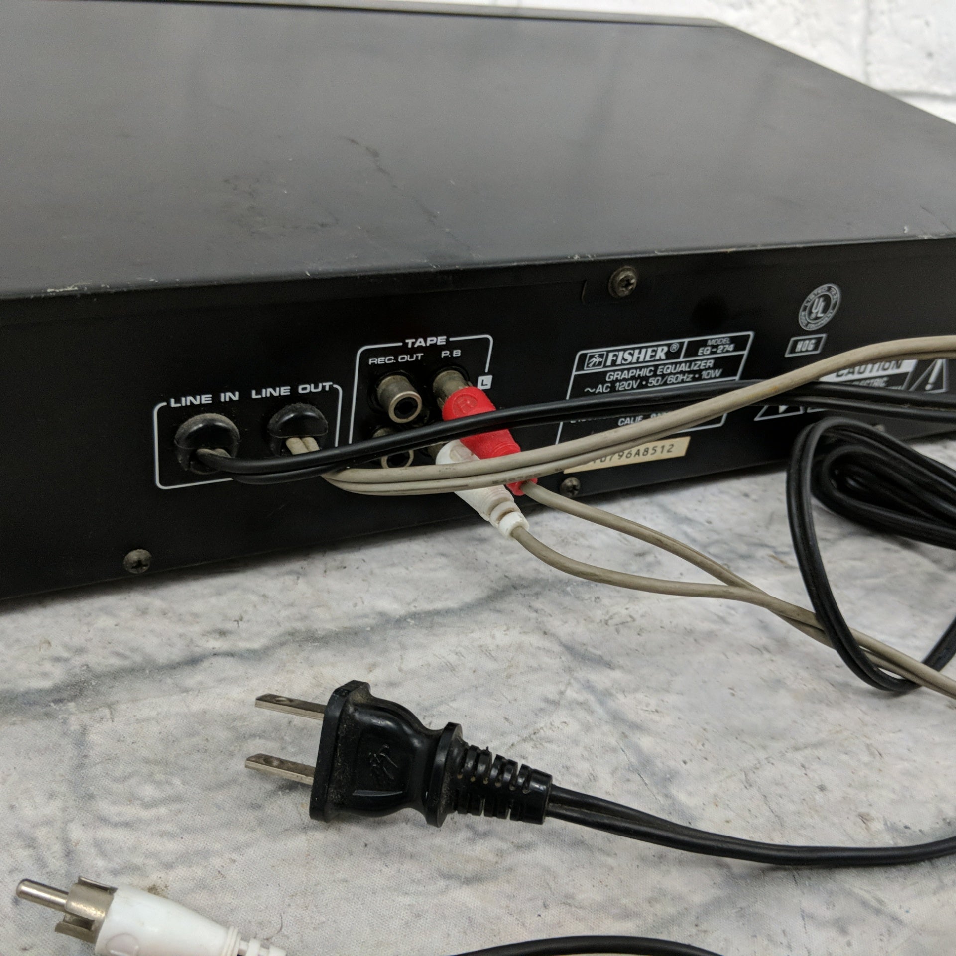 Fischer Studio Standard EQ-274 Stereo Graphic Equalizer