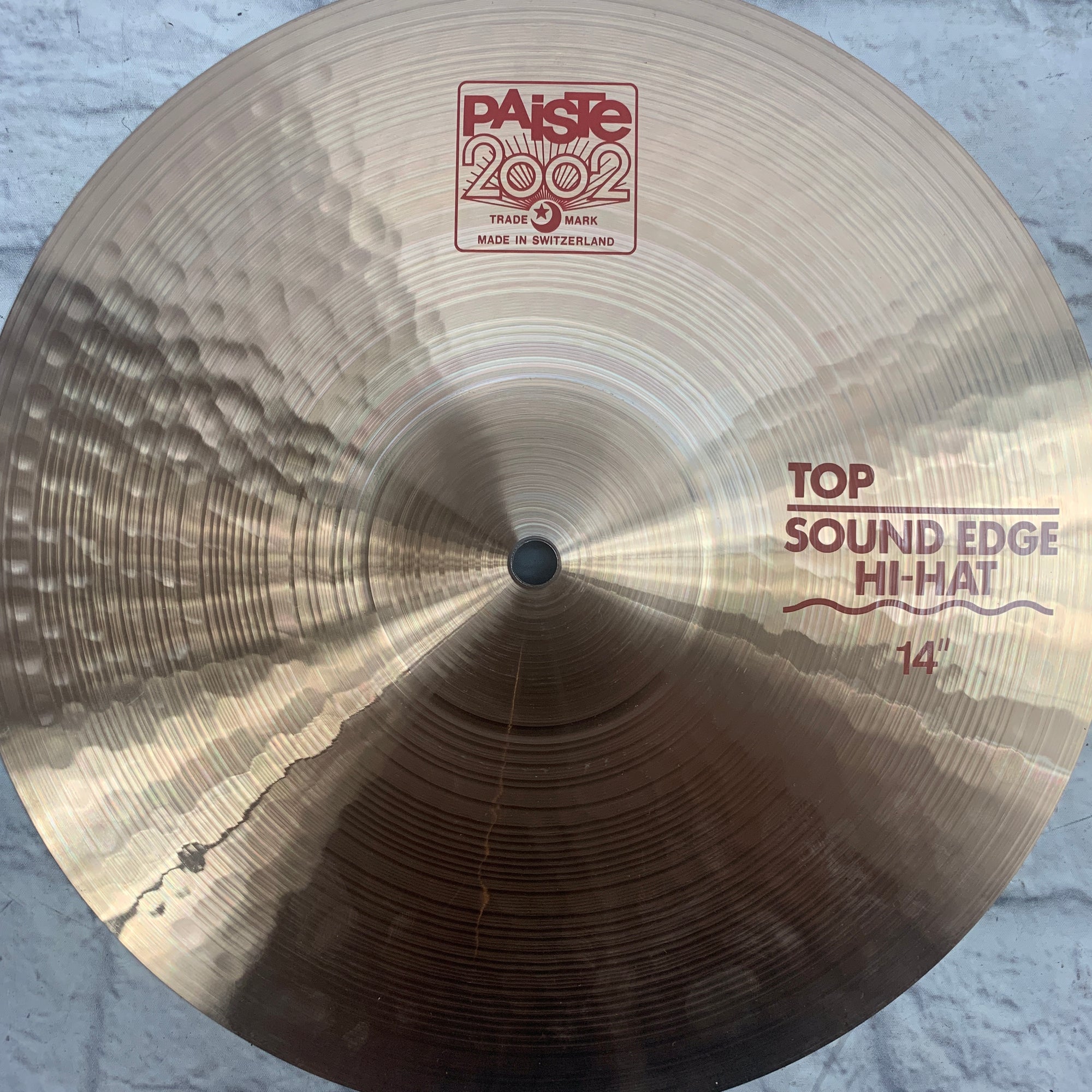 Paiste 14 2002 Hi Hat Cymbal Pair