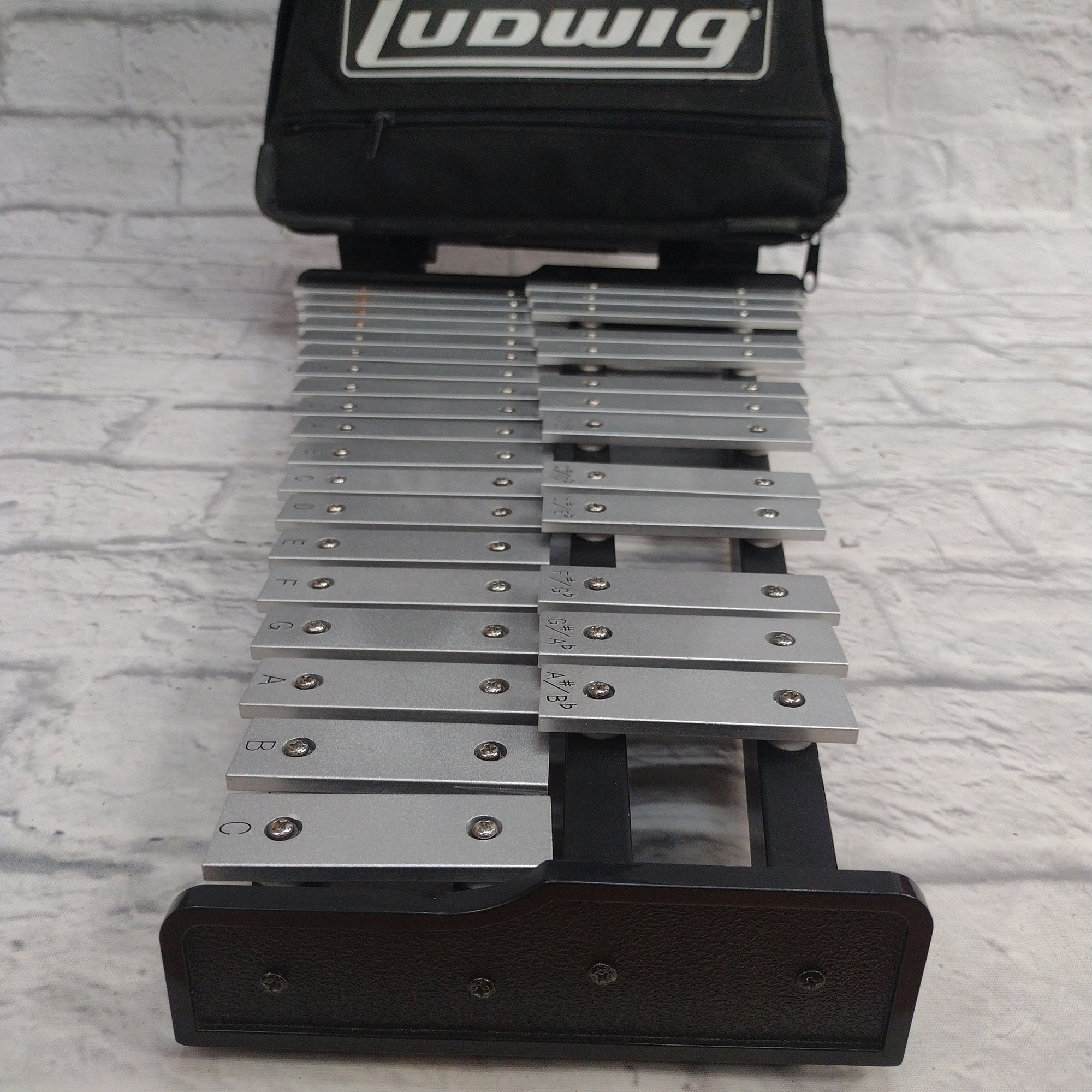 Ludwig Percussion Bell Set with Rolling Case