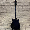 Hohner TB-2 Double Cutaway Electric Guitar Trans Blue