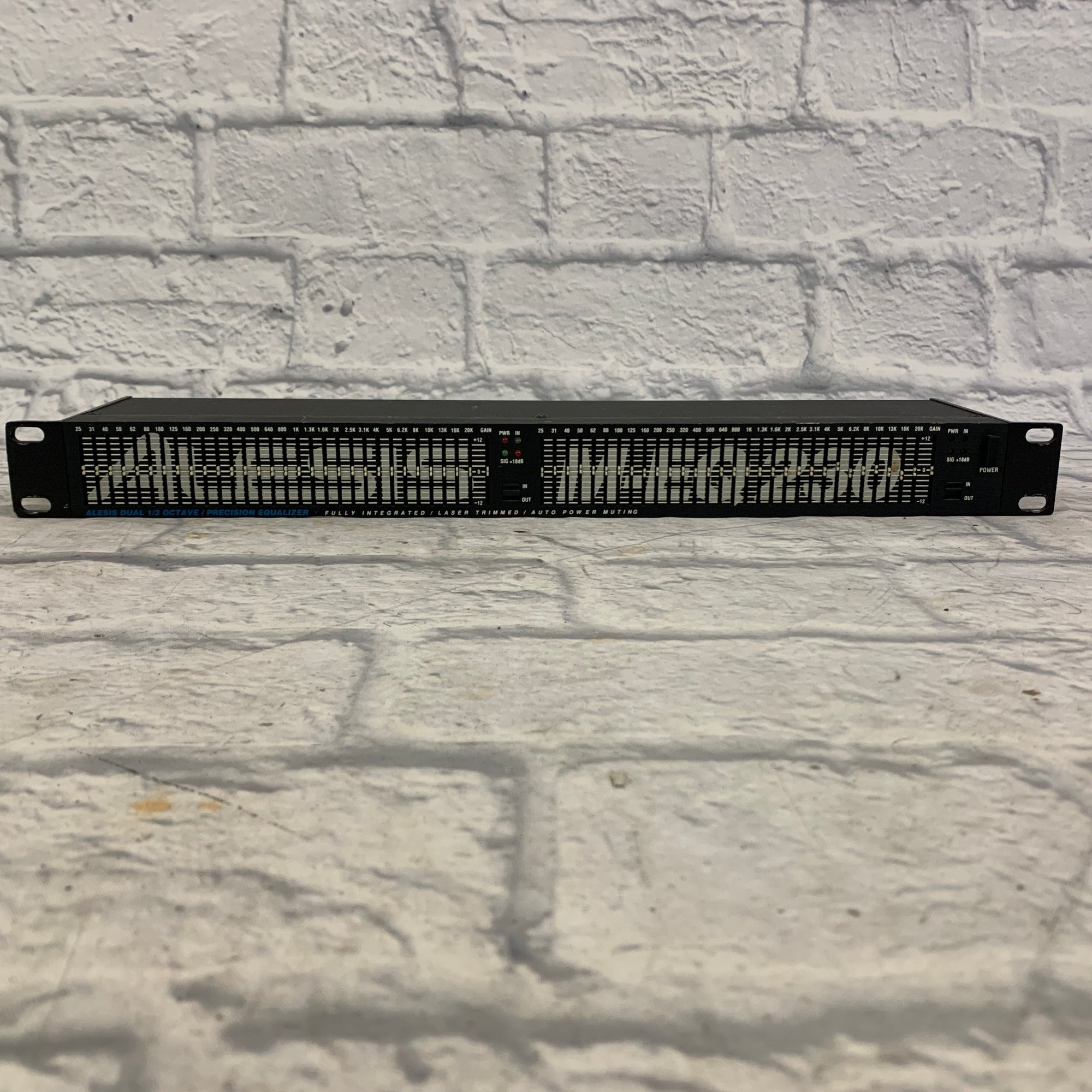 Alesis Dual 1/3 Octave Precision Equalizer