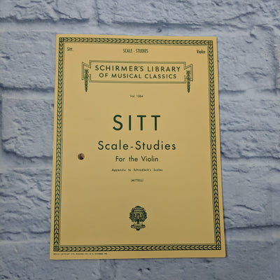 Sitt Scale - Studies For the Violin