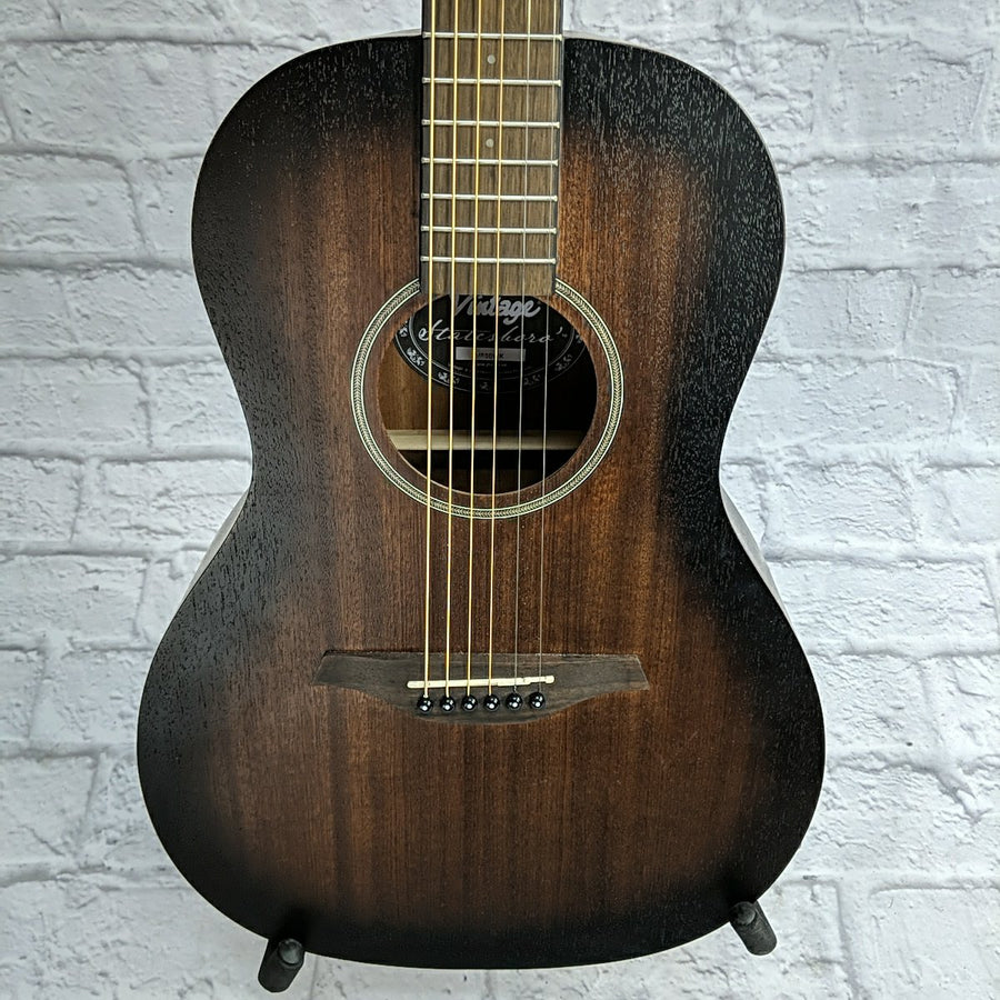 Vintage (Brand) V880WK Stateboro Parlor Acoustic Guitar Concert