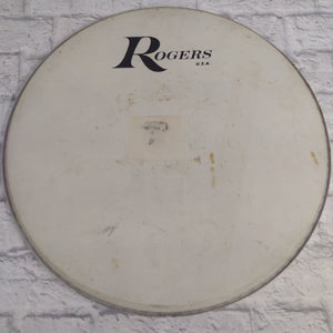 Vintage 1960s Rogers 22" Coated Bass Drum Head
