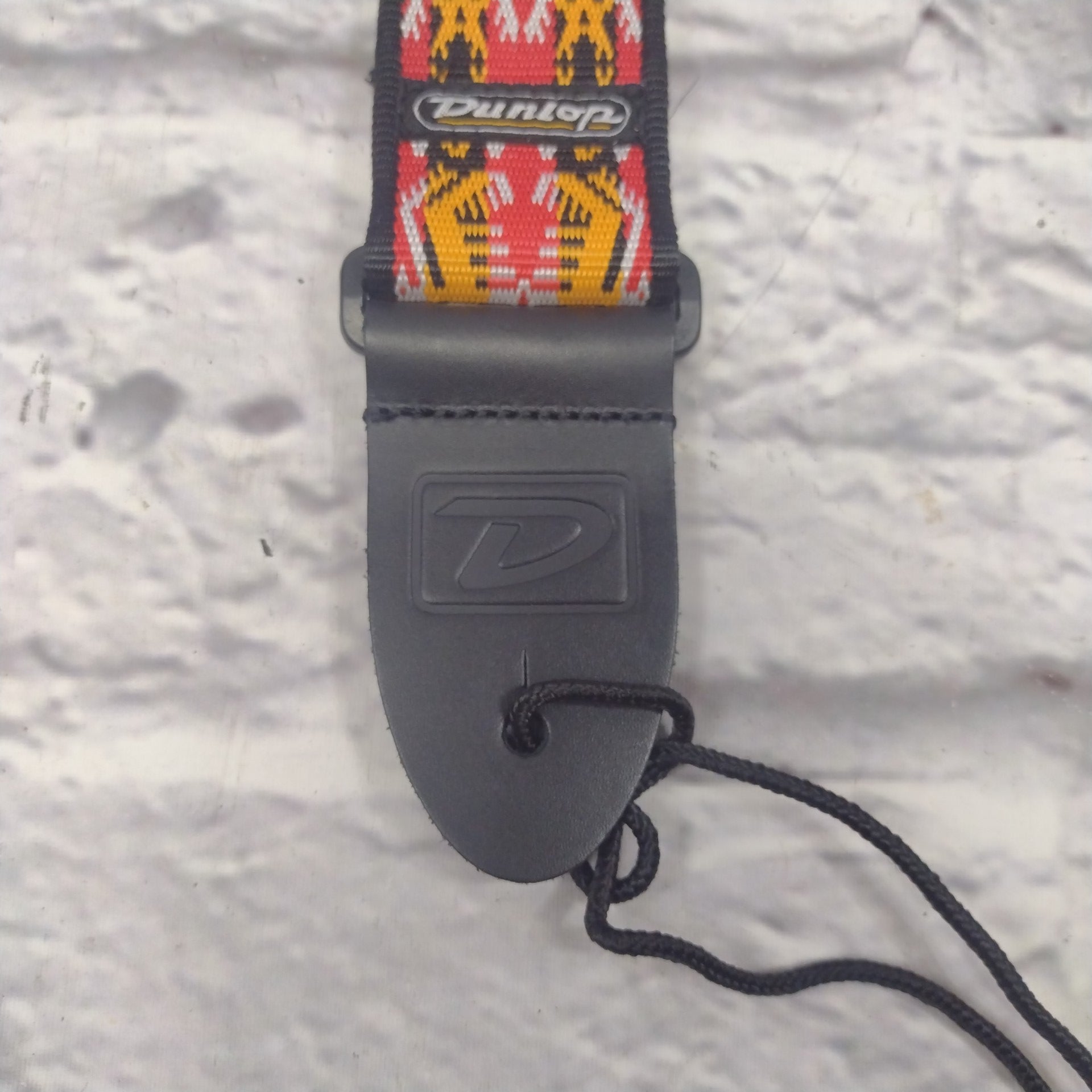 Dunlop Red and Yellow Design Strap
