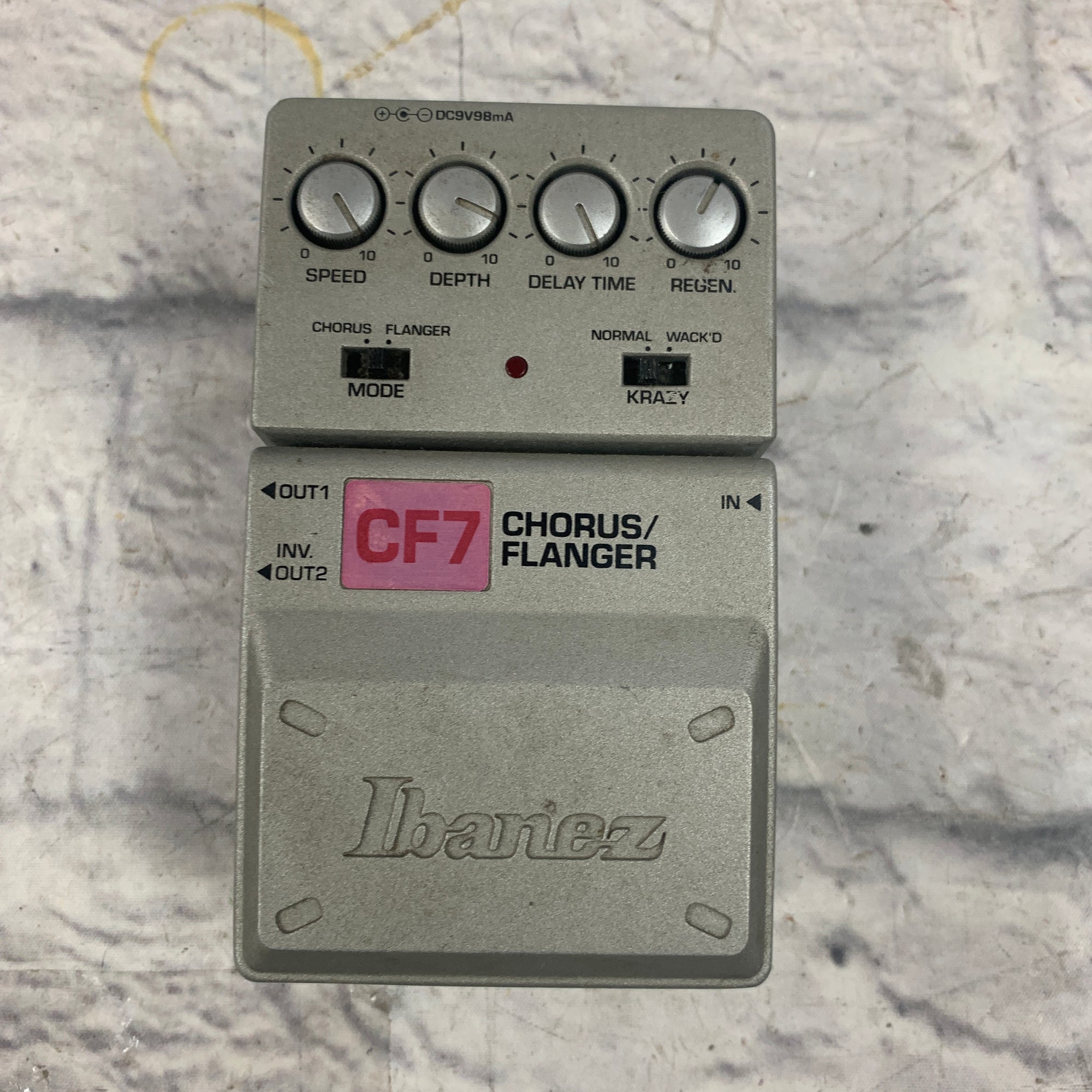 Ibanez CF7 Tone-Lok Chorus Pedal