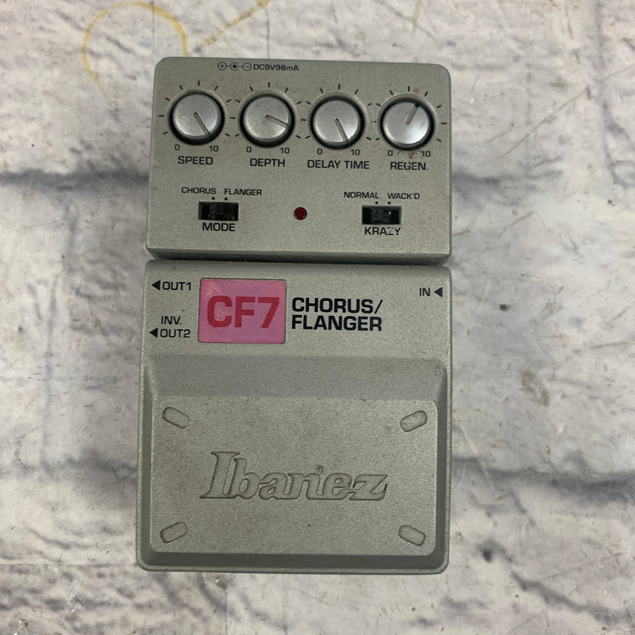 Ibanez CF7 Tone-Lok Chorus Pedal