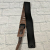 Levy's M1-BLK Genuine Leather 2.5" Guitar Strap