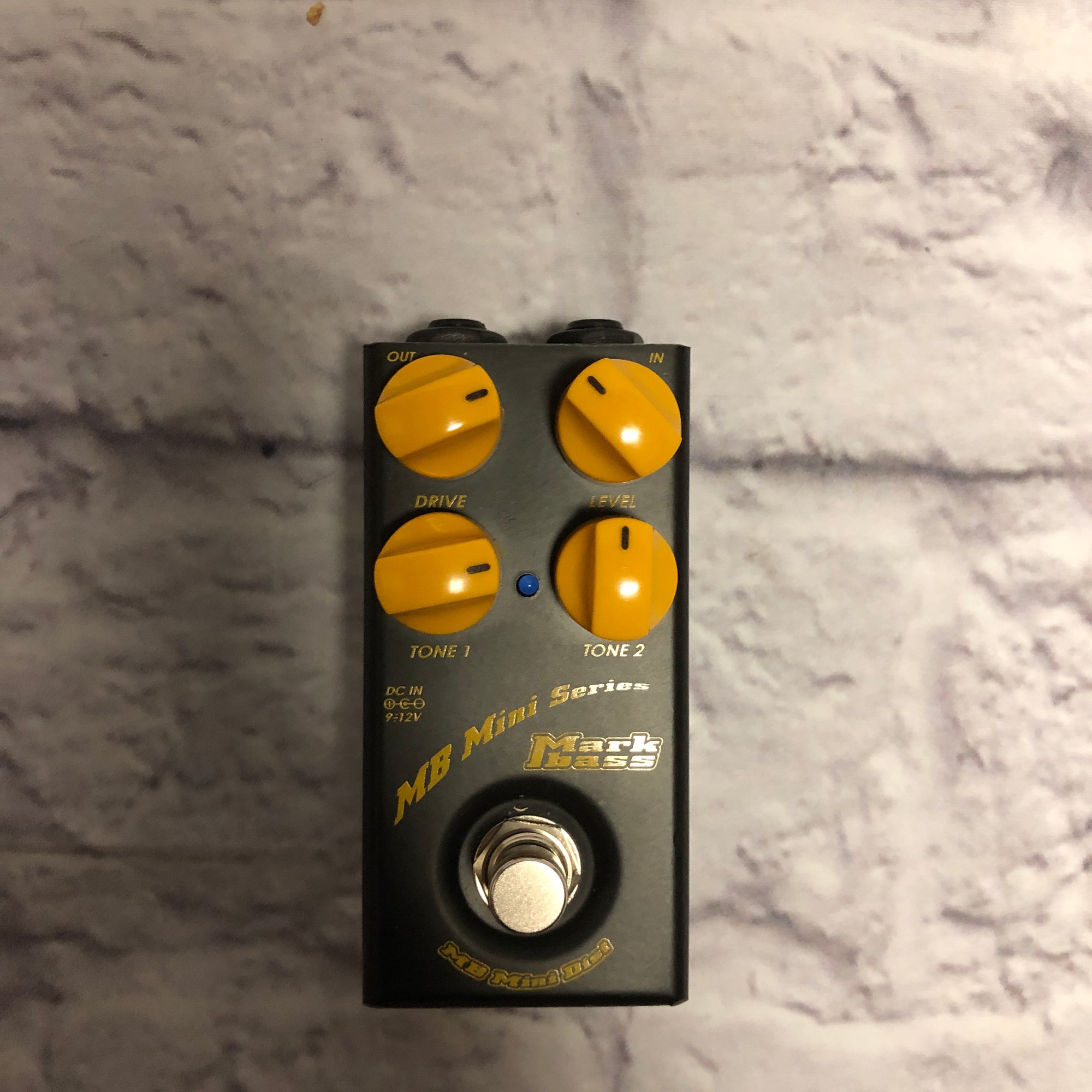 Markbass MB Mini Bass Distortion Pedal - Evolution Music