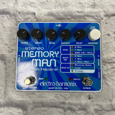 Electro-Harmonix Memory Man with Hazarai Delay Pedal