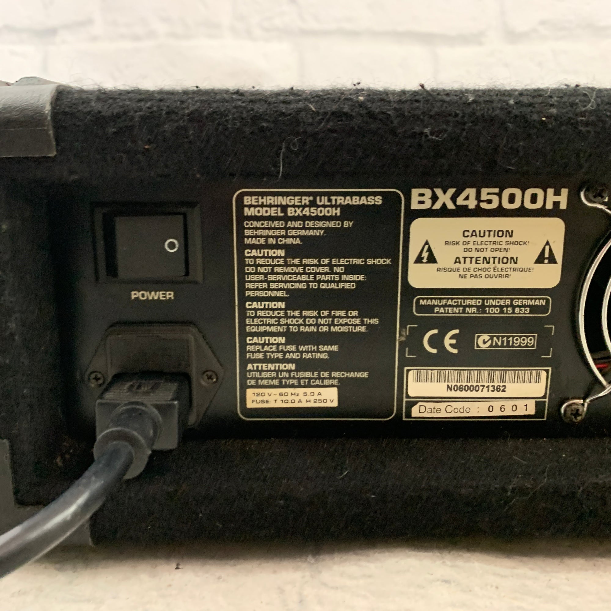 Behringer Ultrabass BX4500H Bass Head - Evolution Music Behringer Ultrabass BX4500H Bass Head - Evolution Music