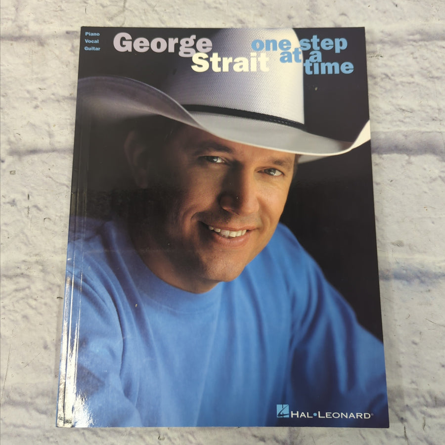 George Strait One Step At A Time Piano Vocal Guitar Book