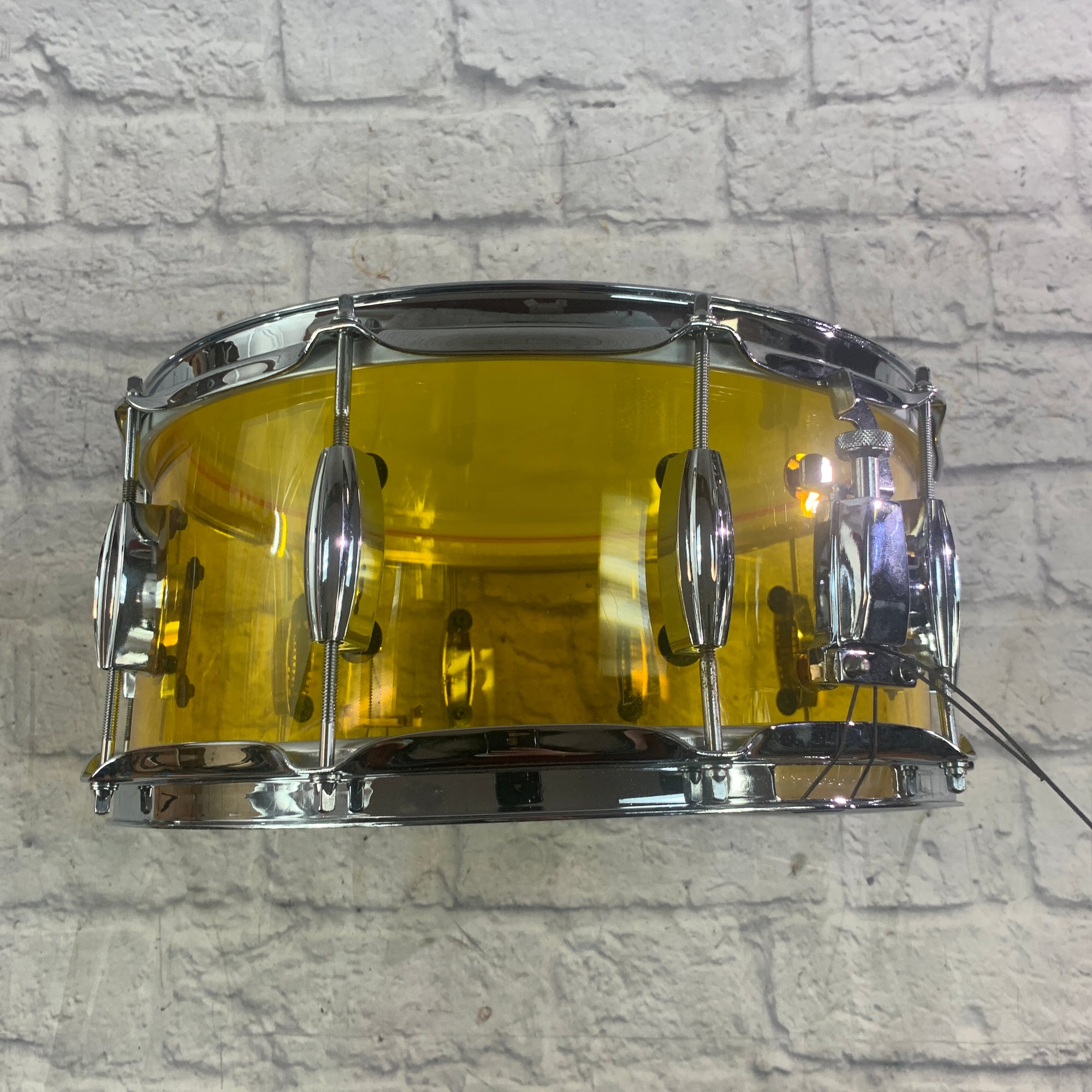 Custom Yellow Acrylic Snare 14x6.5 Snare