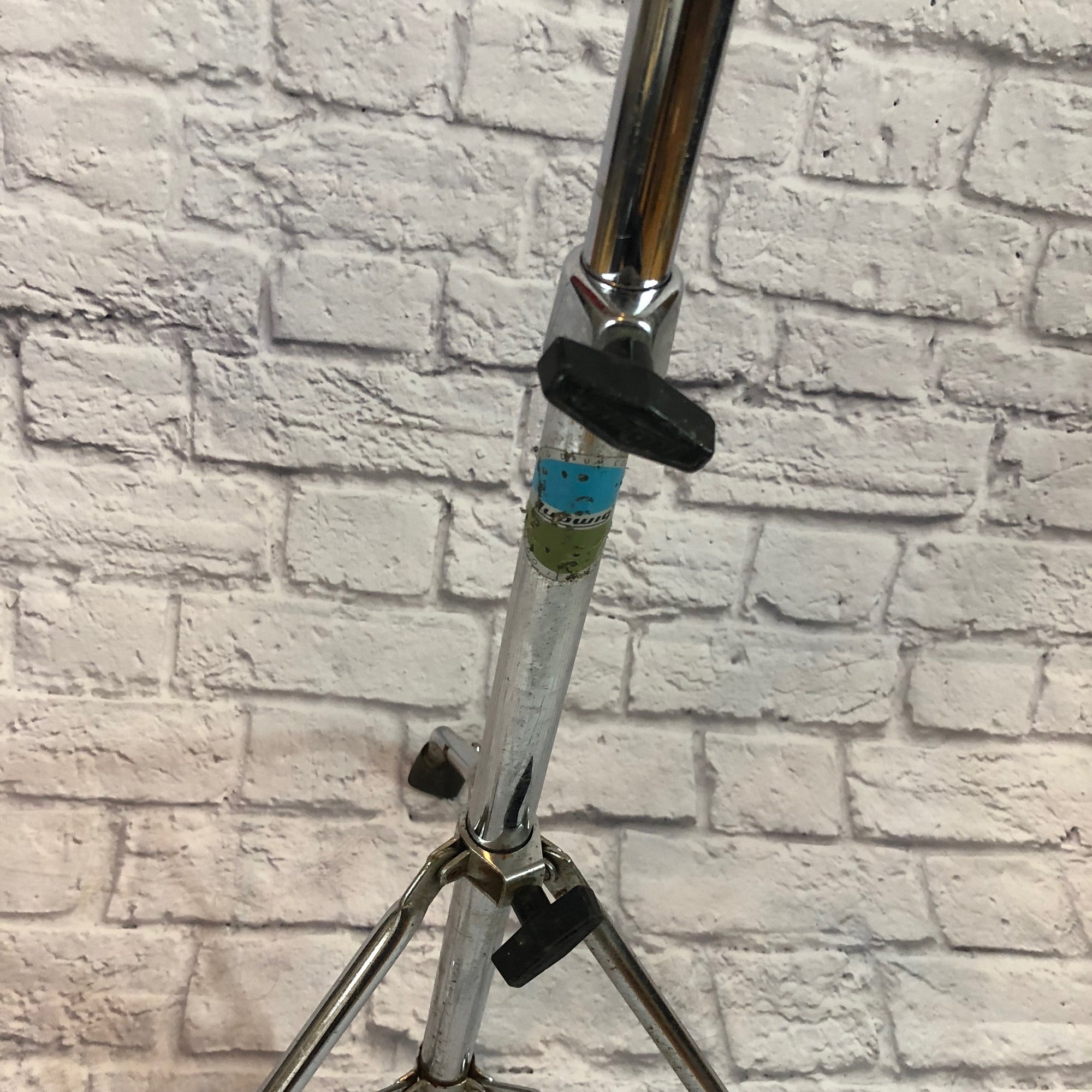 Ludwig 1970s Blue and Olive Hercules Straight Cymbal Stand