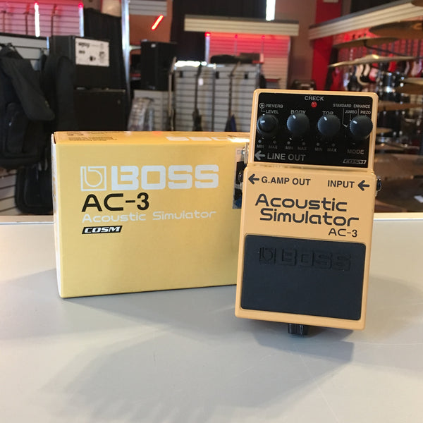 ** Boss AC-3 Acoustic Simulator - Evolution Music