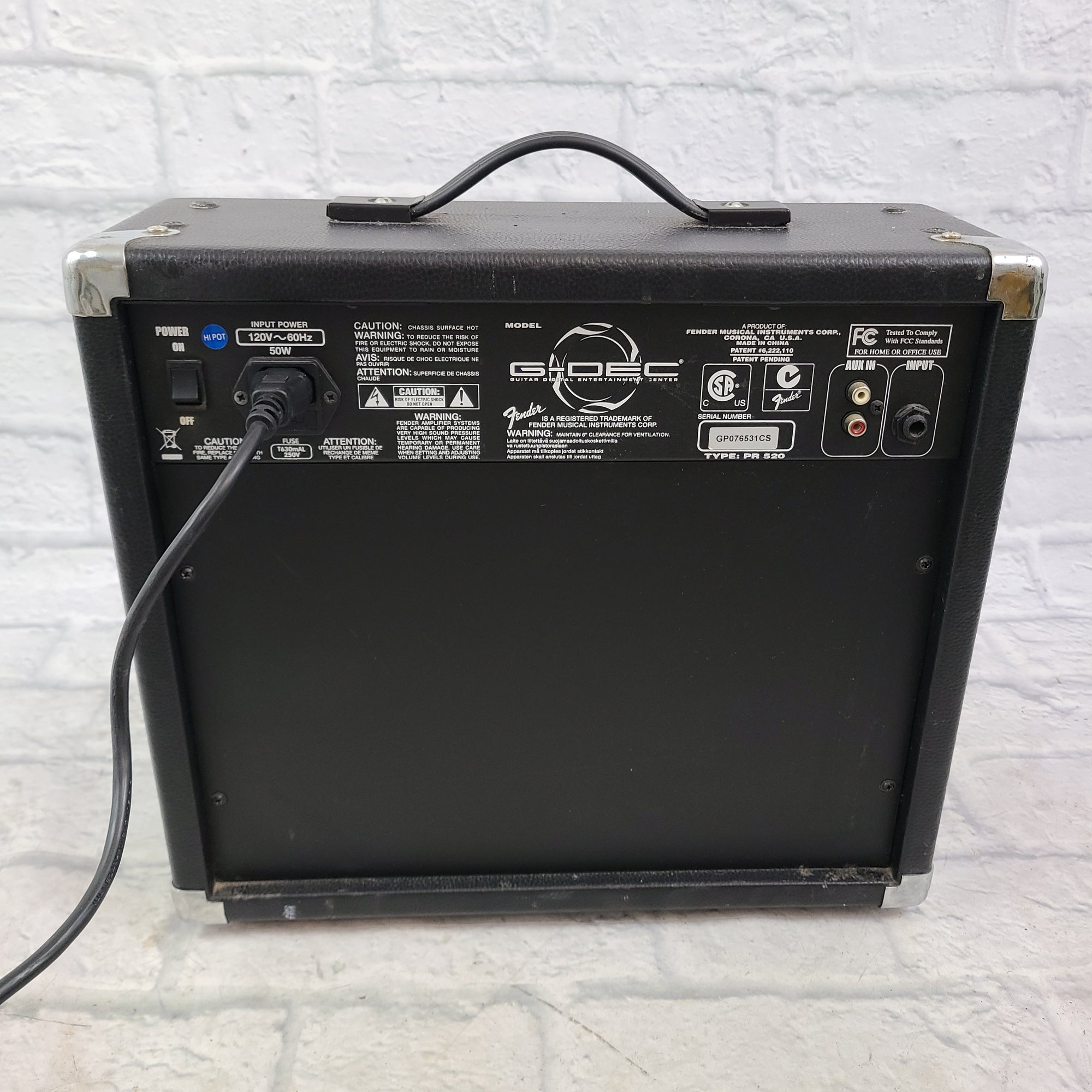 Fender G-Dec 15-Watt Digital Modeling Guitar Combo Amplifier