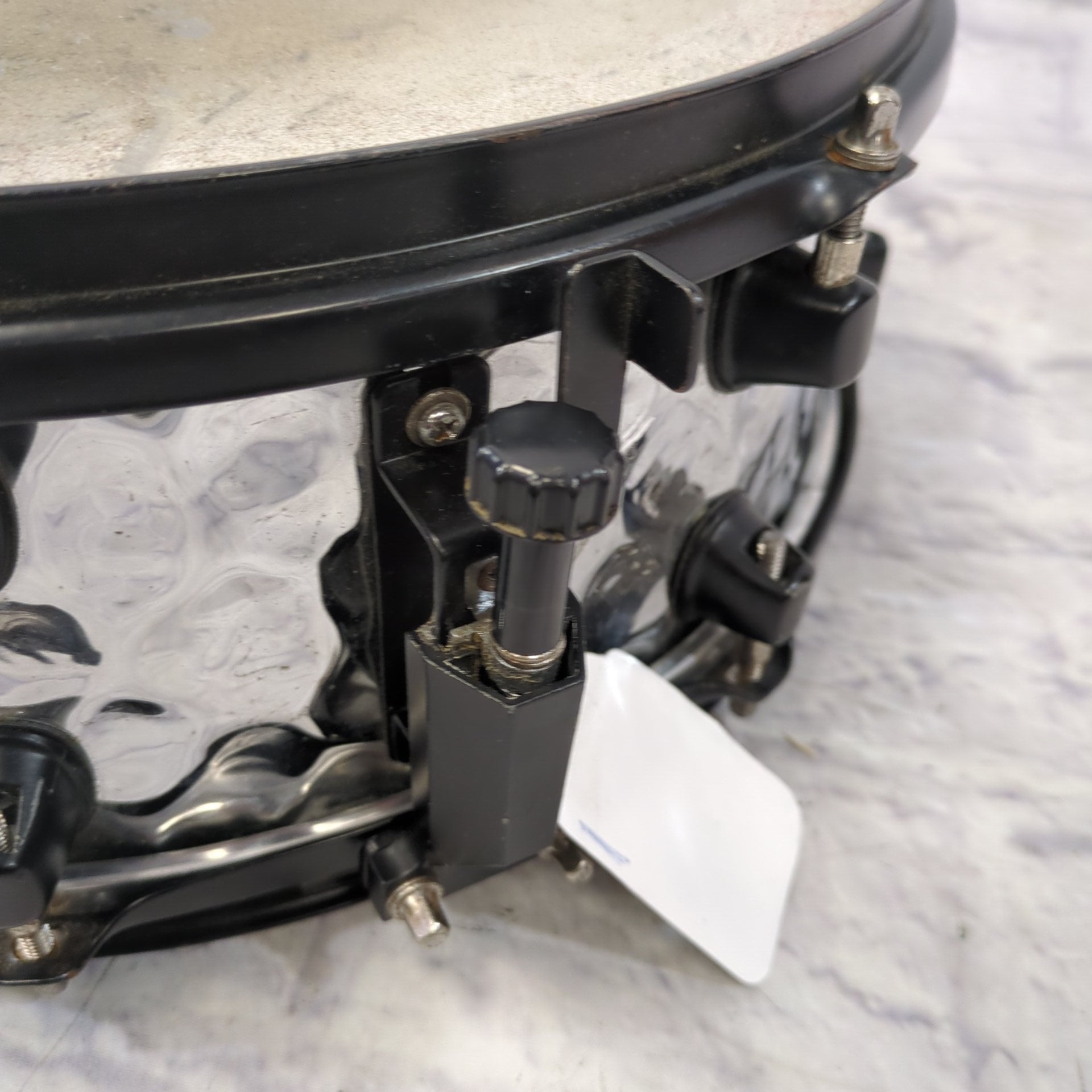 Mapex 14 Hammered Chrome Snare Drum