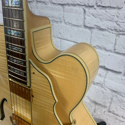 Ibanez Artcore AF105 Natural w/ Hardshell Case & Upgrades