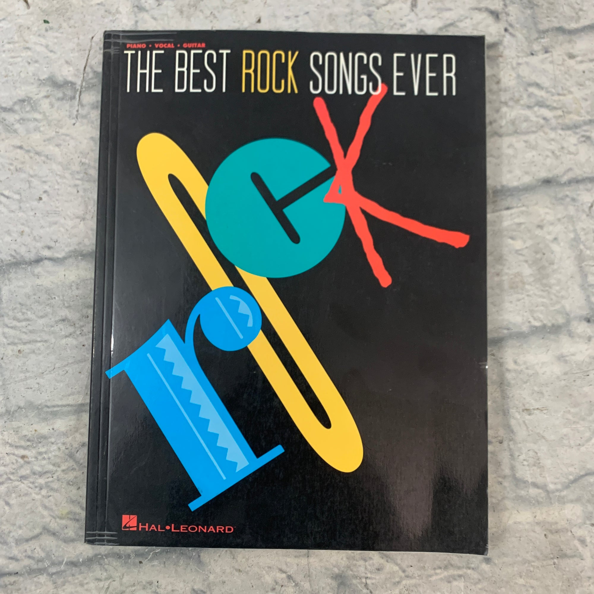 Hal Leonard Best Rock Songs Ever Book Piano / Vocal / Guitar
