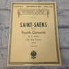 Schirmer's Library Saint-Saens: Op. 44 Fourth Concerto in C Minor