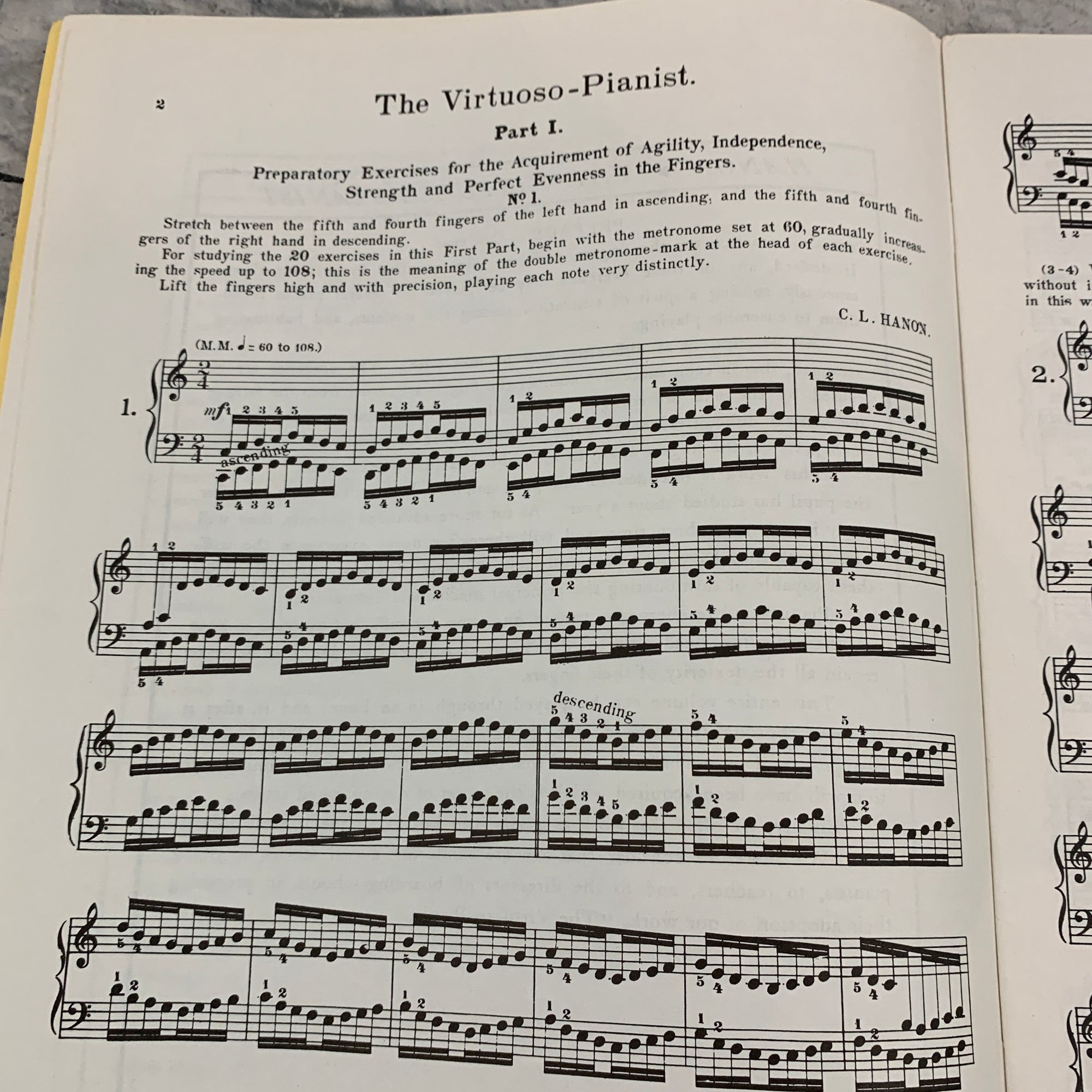 Hanon The Virtuoso Pianist Book 1