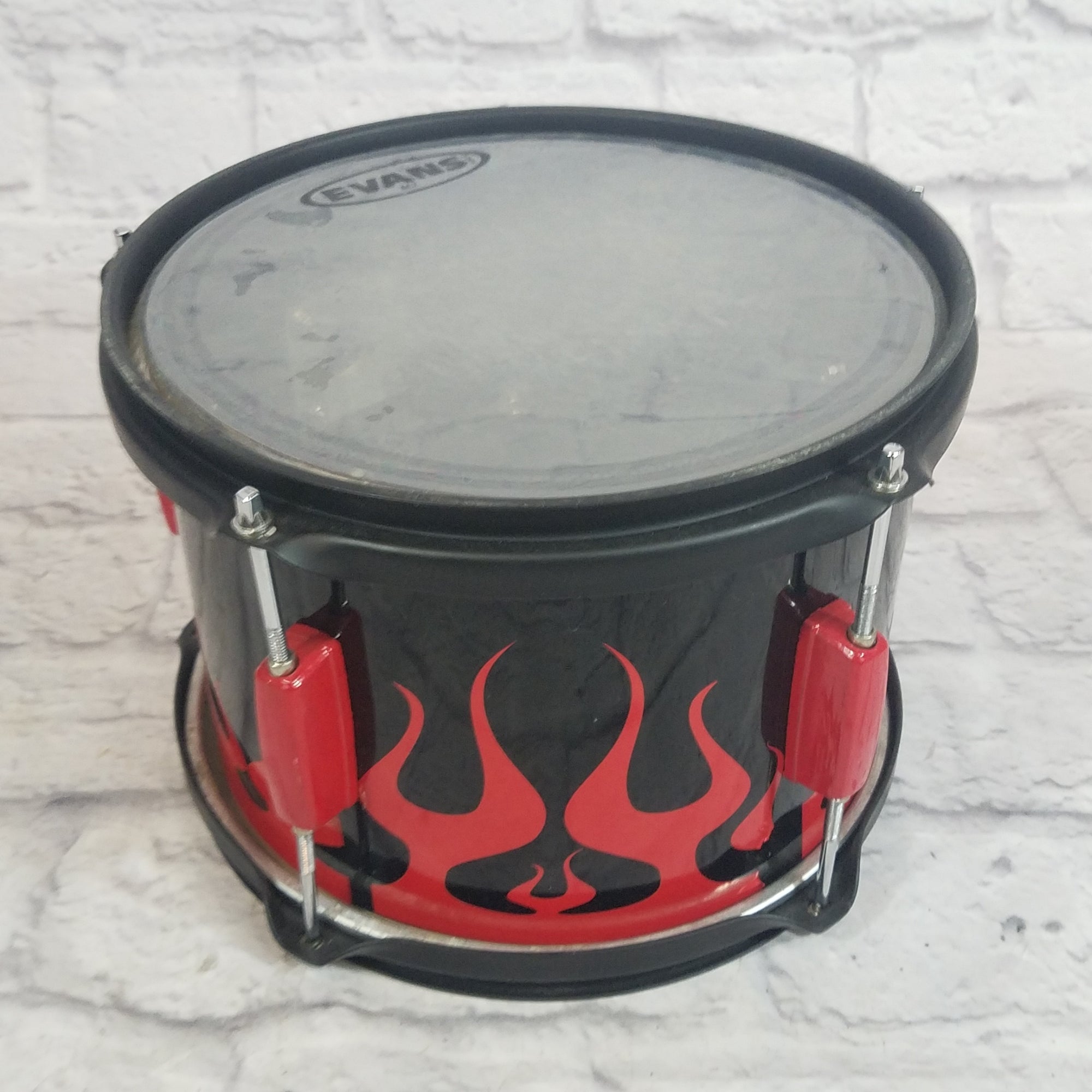 Unknown Black 3 Piece Junior Size Drum Kit