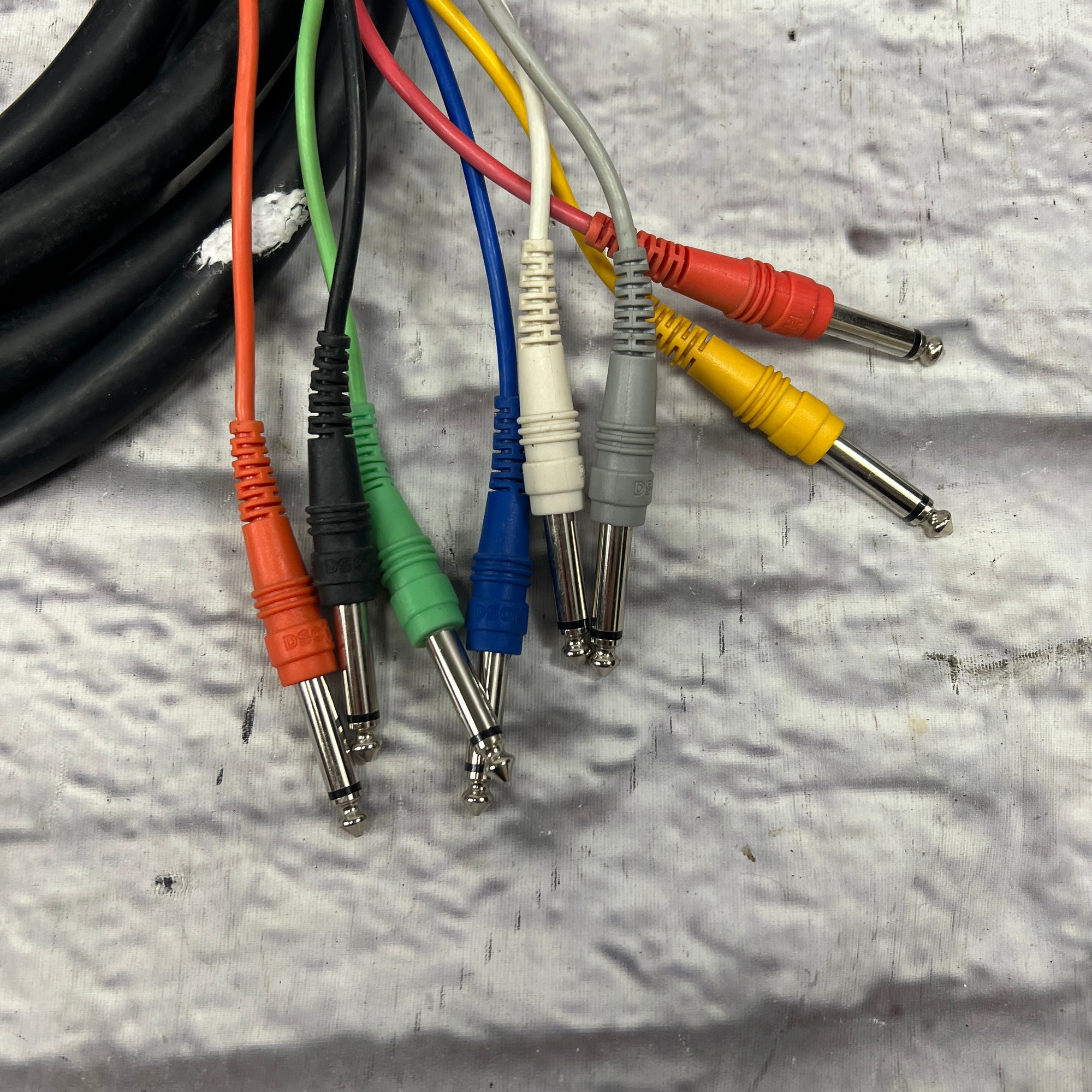 Hosa Eight 8 Channel Hi Definition Recording Snake 1/4 to 1/4 - 13 Feet