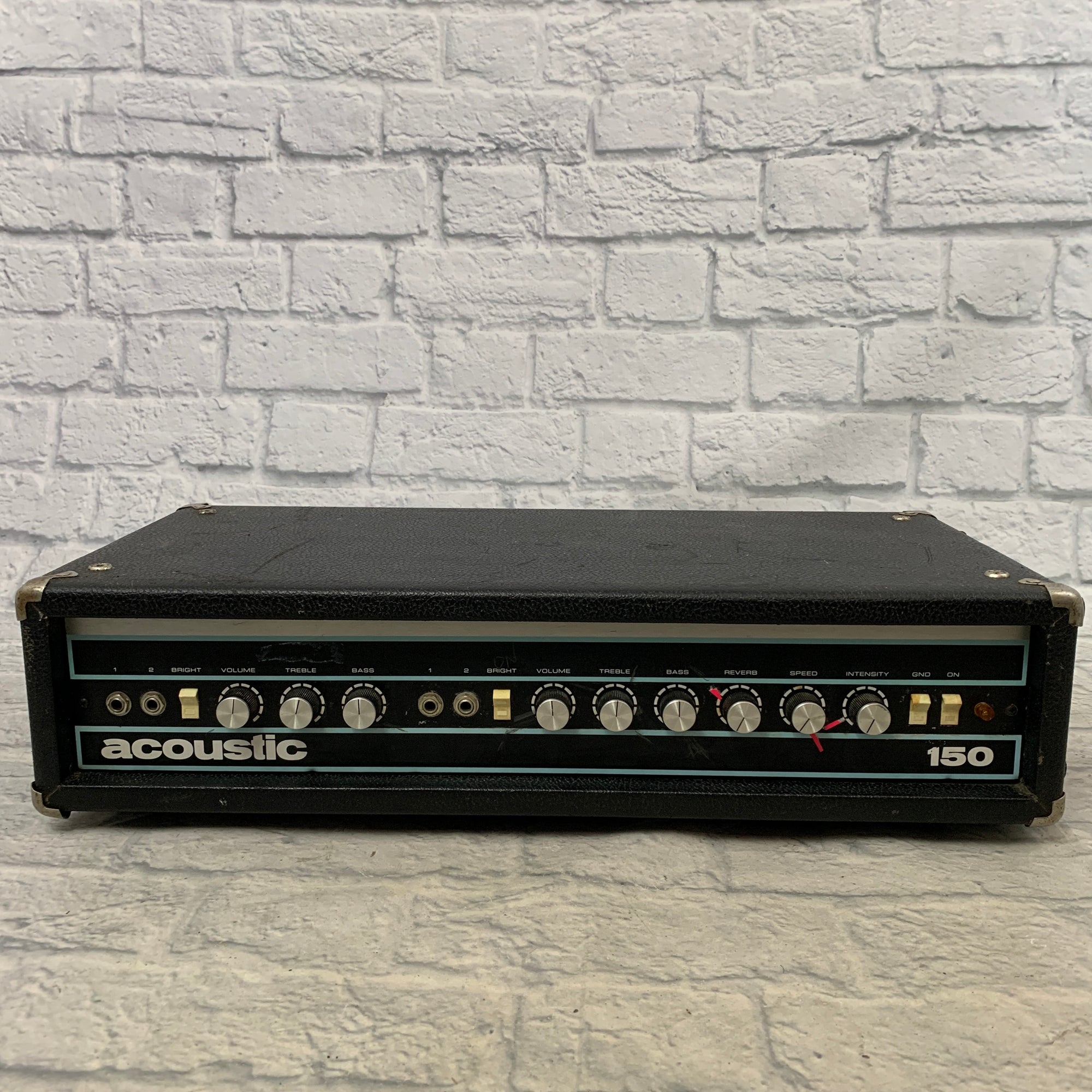 Vintage 1970s Acoustic 150 Bass Head