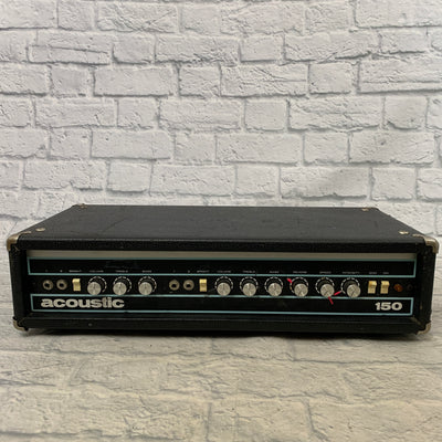 Vintage 1970s Acoustic 150 Bass Head