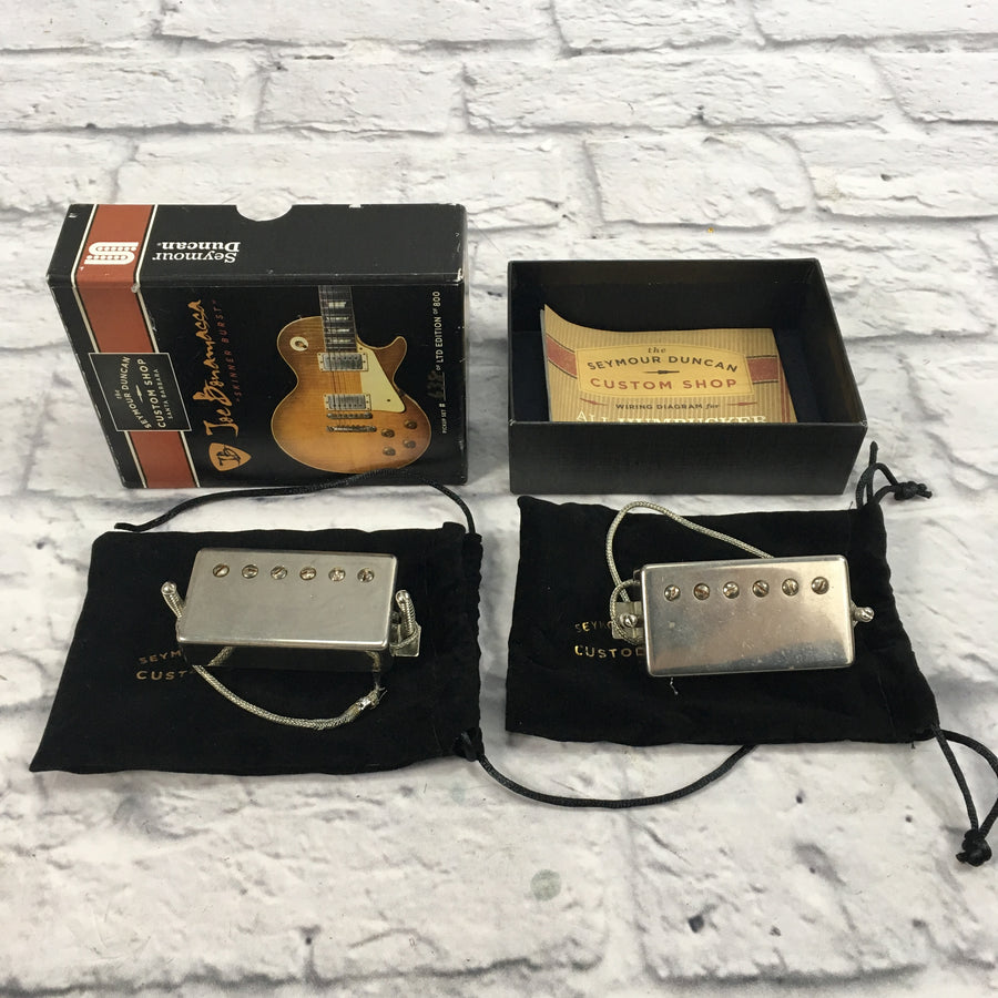 ** Seymour Duncan Bonamassa Skinner Burst Nickel Humbucker Set #638