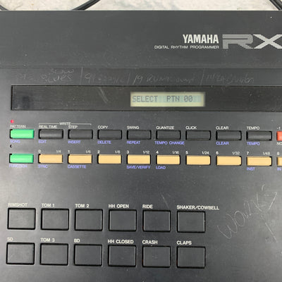 Vintage 1980s Yamaha RX15 Digital Rhythm Programmer Drum Machine