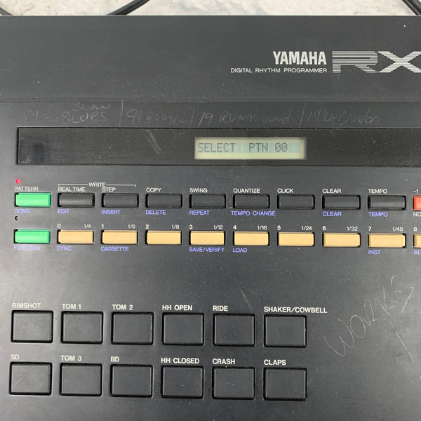 Vintage 1980s Yamaha RX15 Digital Rhythm Programmer Drum Machine ...