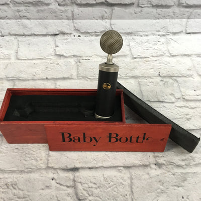 Blue Baby Bottle Microphone with Box
