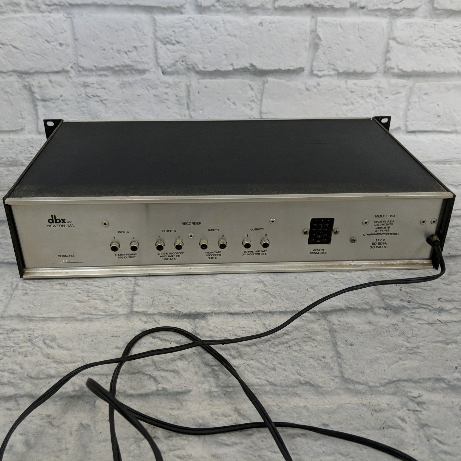 Vintage DBX 3BX 3 Band Dynamic Range Extender 1970s