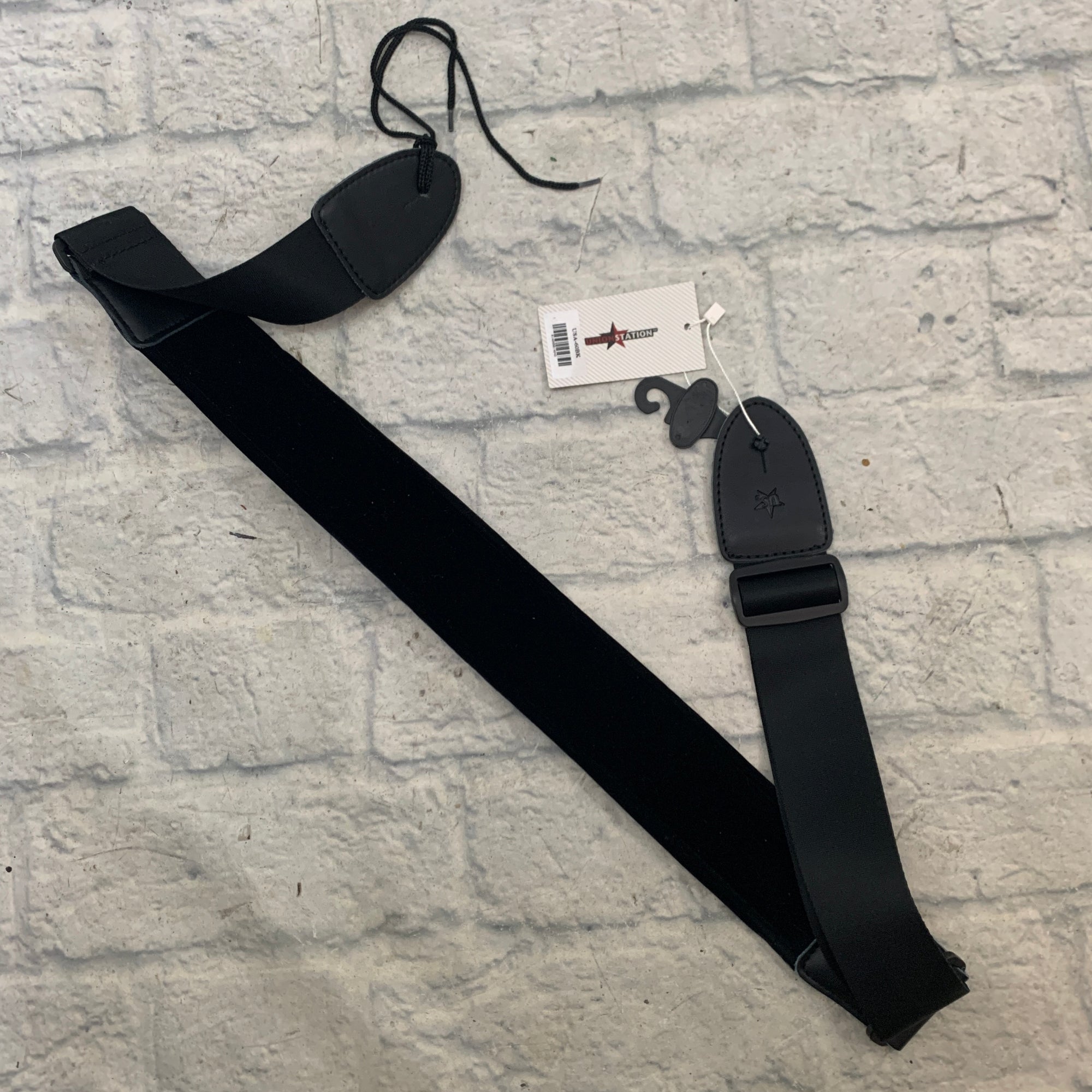 Union Station Leather and Seatbelt Guitar Strap