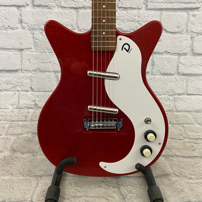 Danelectro '59 Mod NOS+ Electric Guitar - Red Metal Flake