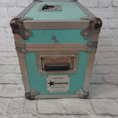 Starcase ATA Star Seafoam Green Miami Blue Flight Case