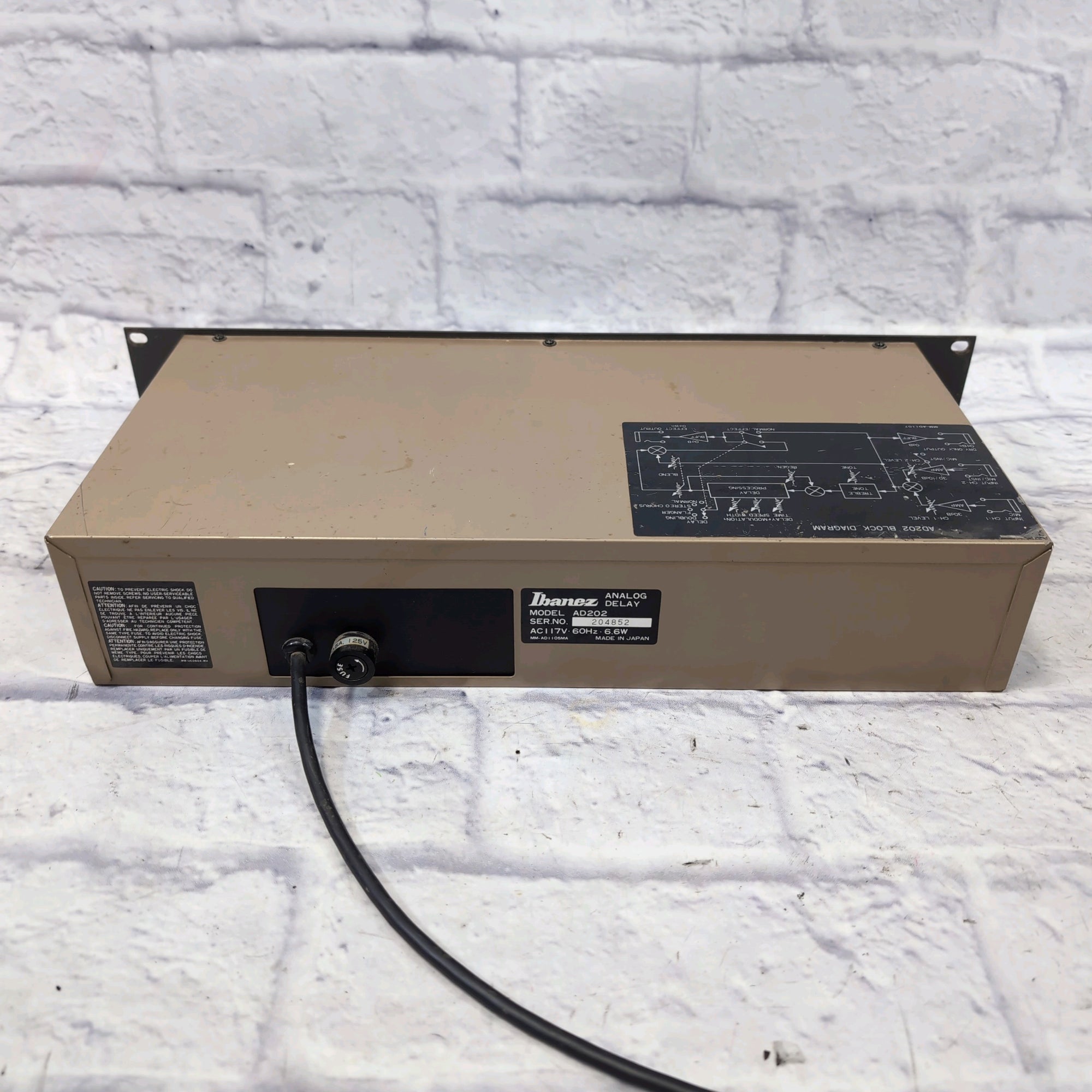 Ibanez AD202 Multi Mode Analog Delay - Rack Mount AD-202