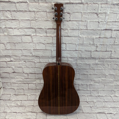 Fender F35 Dreadnaught Acoustic Guitar 1980s Made in Korea