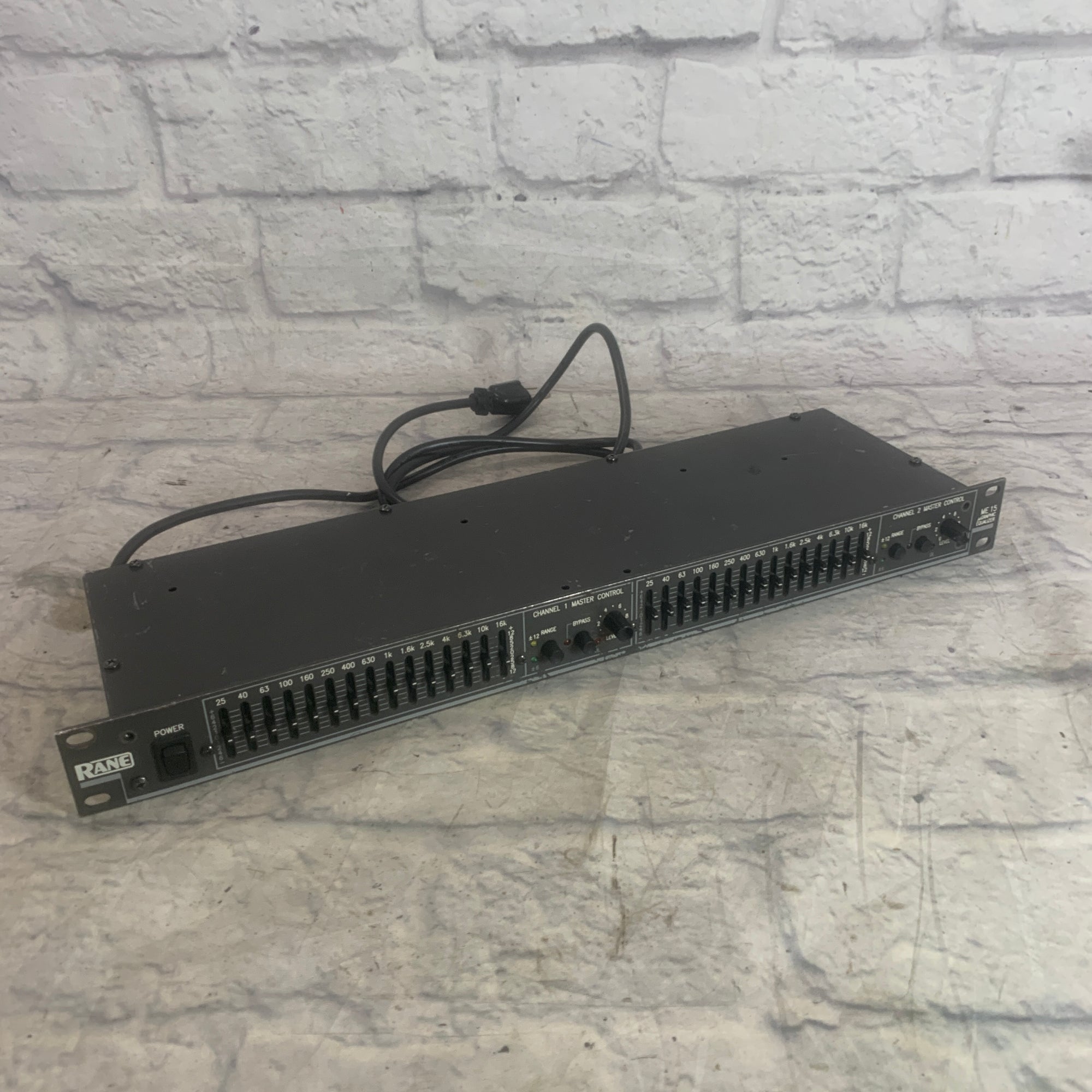 Rane ME-15 (Rack) MicroGraphic Equalizer - Evolution Music