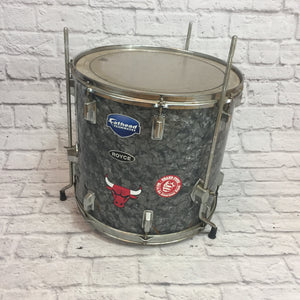 Royce 16in Floor Tom Silver Sparkle