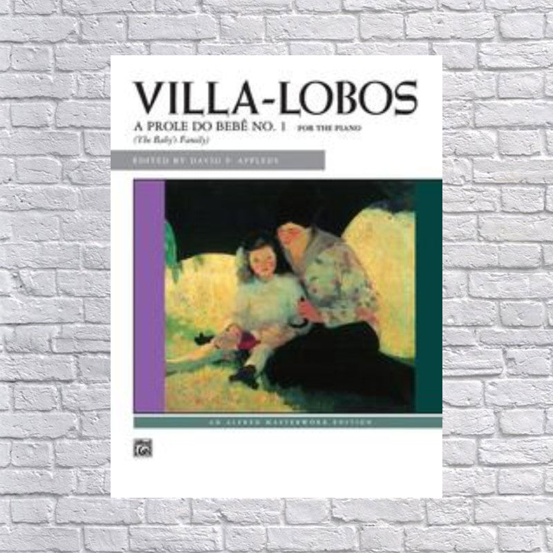 Villa Lobos A prole do bebe- no. 1 - Music Book