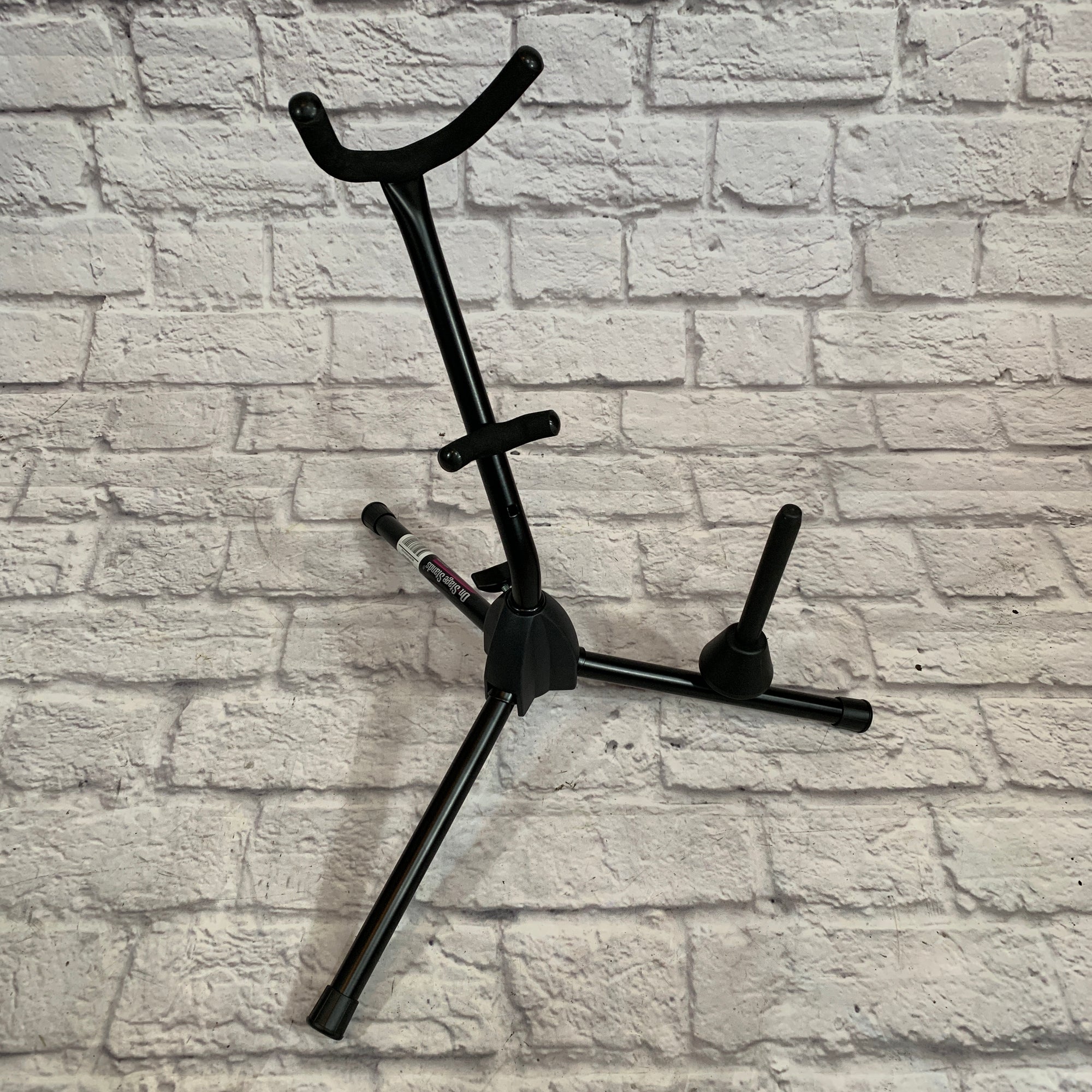 On-Stage SXS7101B Alto-Tenor Sax Stand with Flute Peg