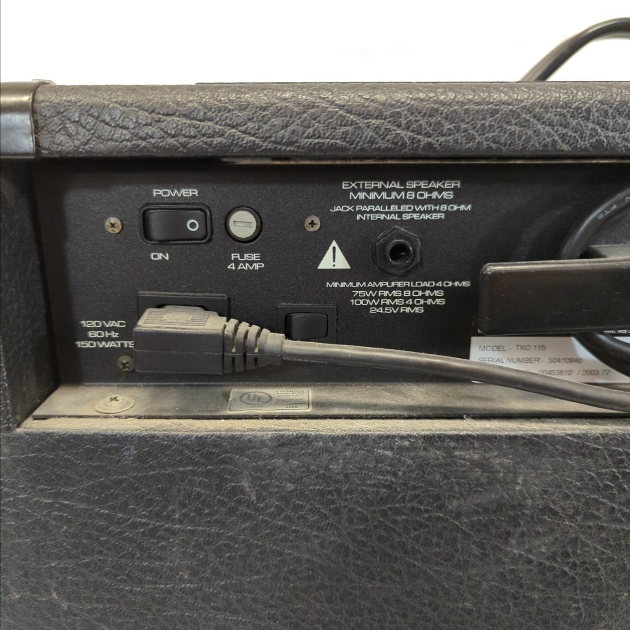 Peavey TKO115 Bass Combo Amp