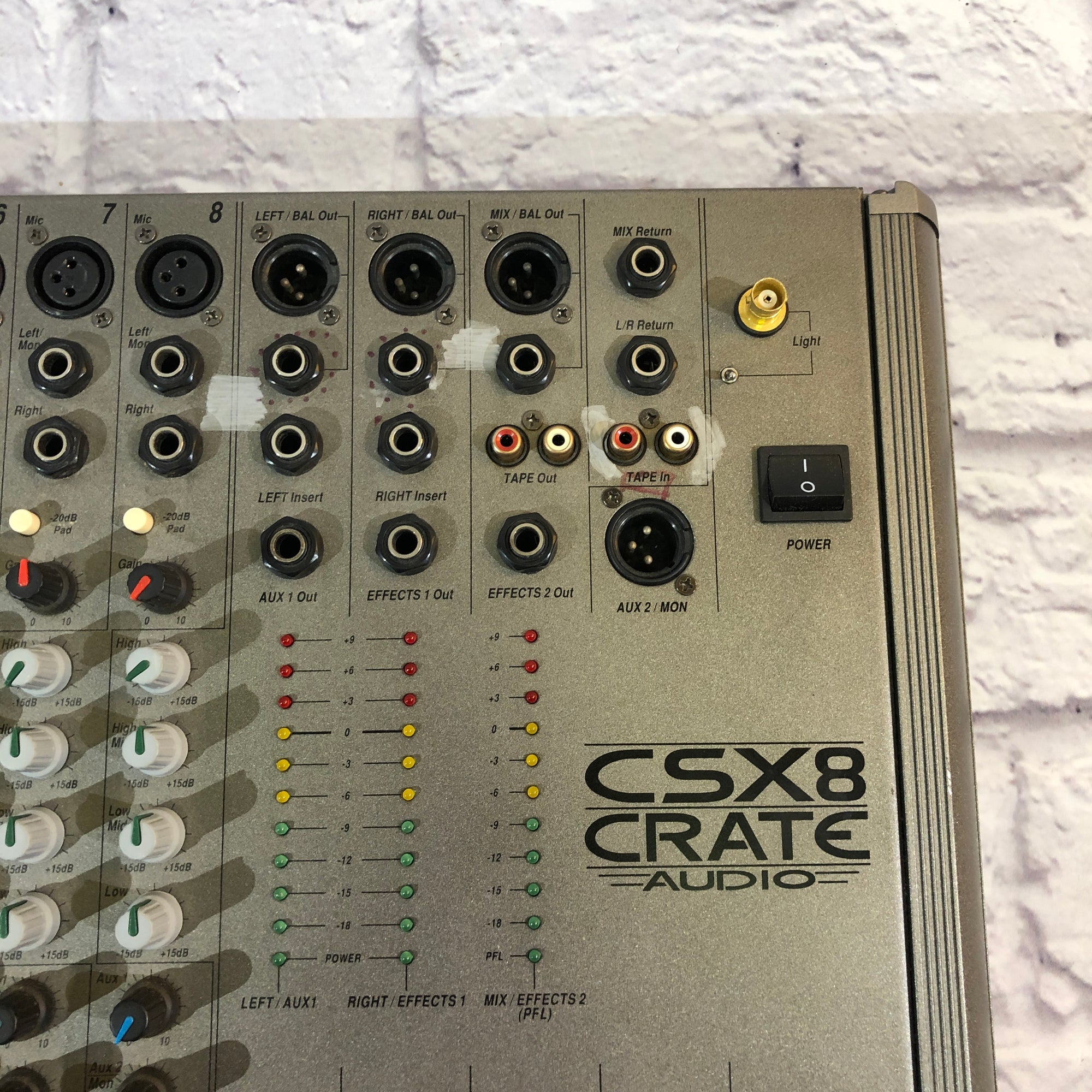 Crate CS86 8 Channel Passive Mixer