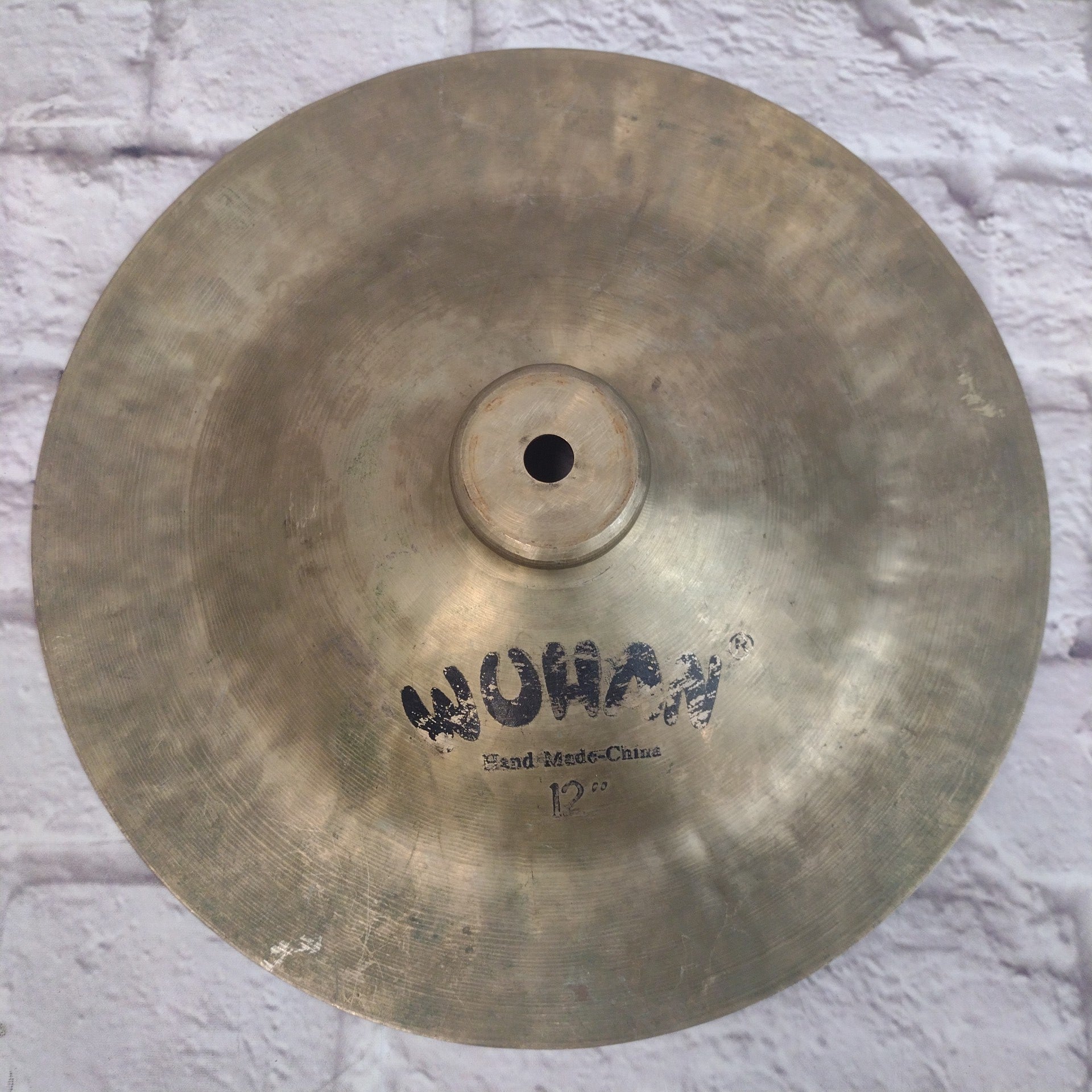 Wuhan 12" China Cymbal Cracked