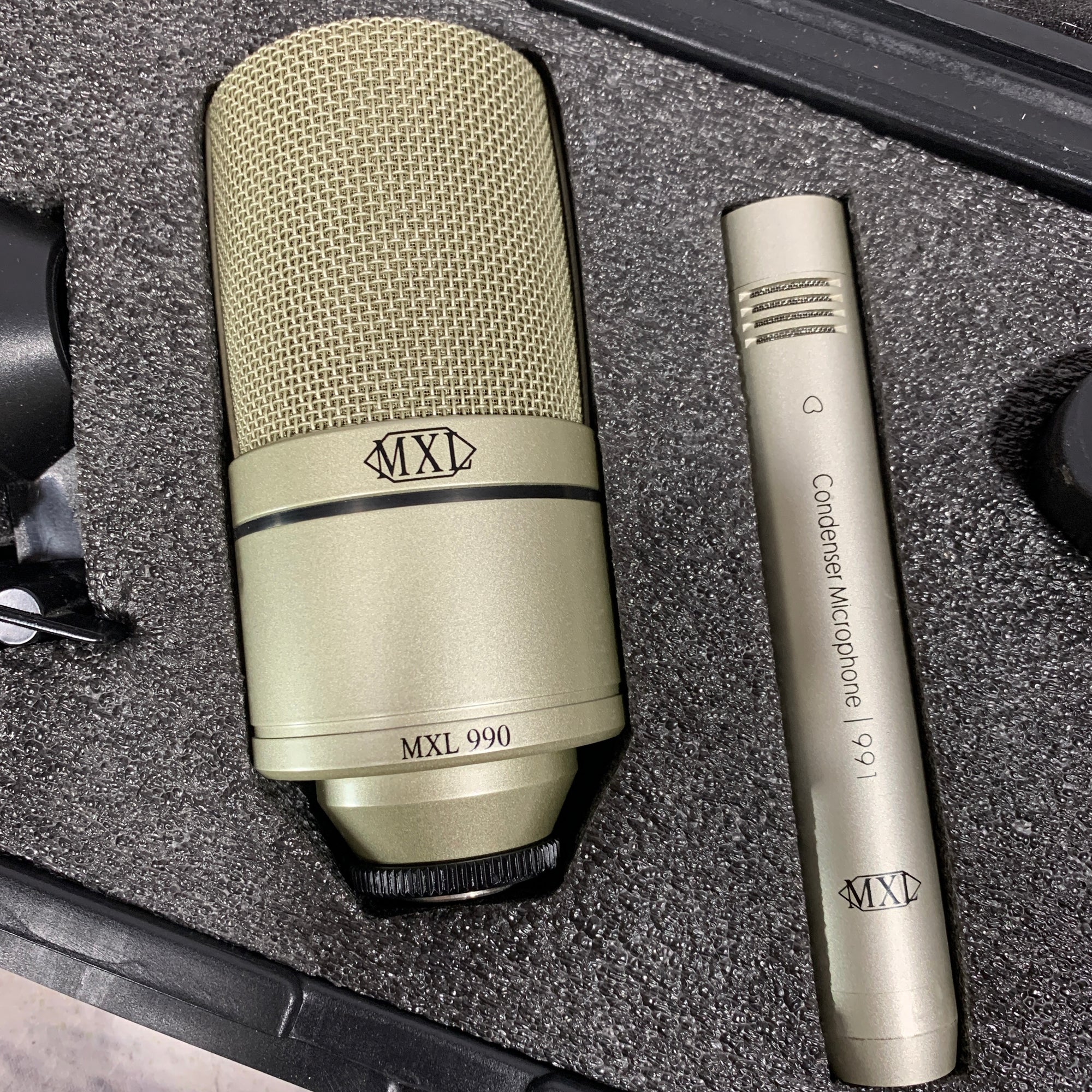 MXL 990 991 Condenser Pair w/ Case